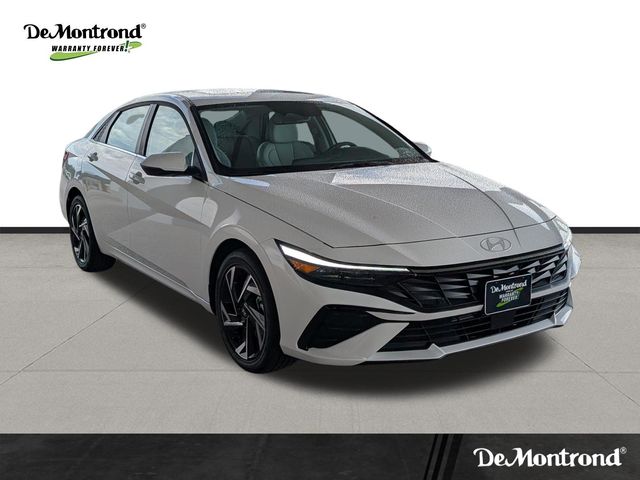 2026 Hyundai Elantra Limited White at DeMontrond Gulf Freeway