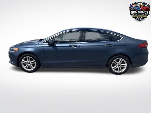 Blue Metallic 2018 Ford Fusion SE Sedan Front-Wheel Drive 6-Speed Automatic