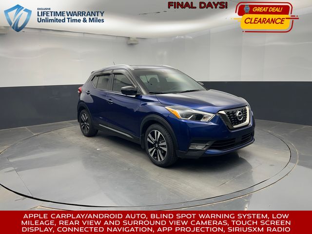 2020 Deep Blue Pearl Metallic Nissan Kicks SR SUV