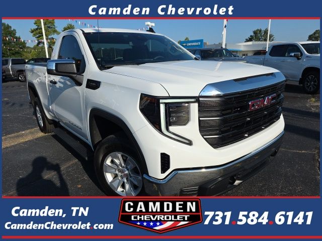 Summit White 2024 GMC Sierra 1500 Pickup Truck Four-Wheel Drive 8-Speed Automatic