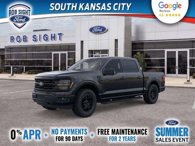 Agate Black Metallic 2026 Ford F-150 Pickup Truck Four-Wheel Drive Automatic