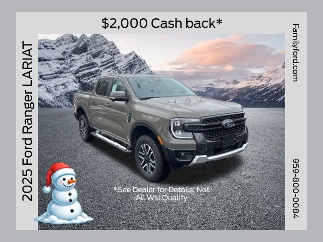 2025 Ford Ranger Lariat SuperCrew 4WD