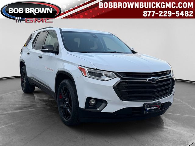 Summit White 2019 Chevrolet Traverse SUV / Crossover Four-Wheel Drive 9-Speed Automatic