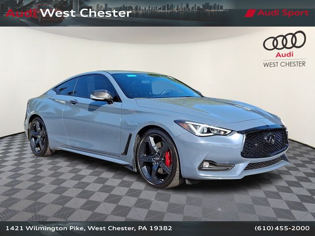 Slate Gray 2021 INFINITI Q60 Red Sport 400 AWD Coupe All-Wheel Drive 7-Speed Automatic