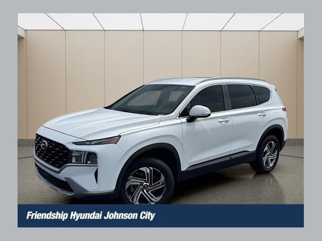 Quartz White 2023 Hyundai Santa Fe SUV / Crossover All-Wheel Drive 8-Speed Automatic