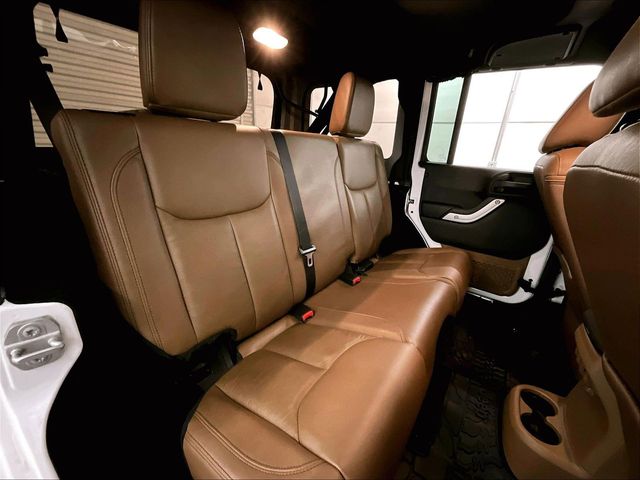 2016 Jeep Wrangler Unlimited Rubicon White at Luther Ford