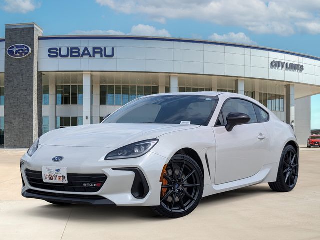 White Pearl 2026 Subaru BRZ tS RWD Coupe Rear-Wheel Drive 6-Speed Manual