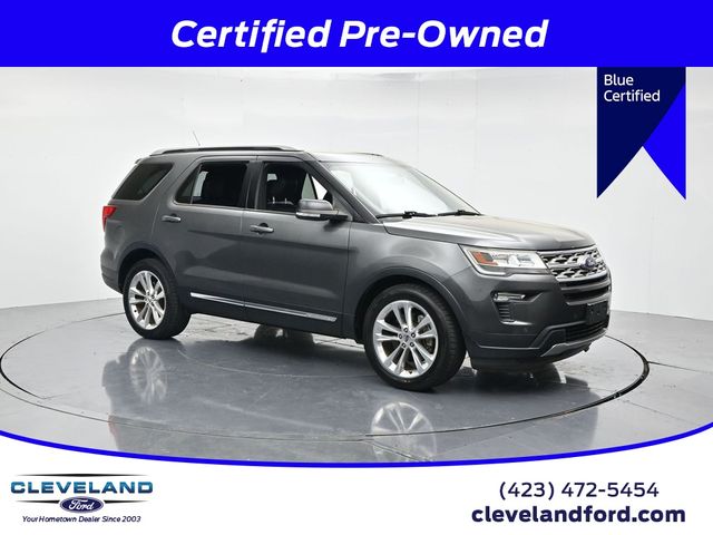 Gray (Magnetic) 2018 Ford Explorer XLT SUV / Crossover Front-Wheel Drive 6-Speed Automatic