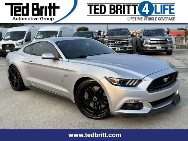 Ingot Silver 2017 Ford Mustang Coupe Rear-Wheel Drive 6-Speed Manual