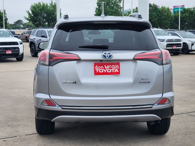 2018 Toyota RAV4 Hybrid XLE Silver at Bayway Cadillac of The Woodlands