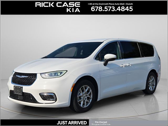 Bright White Clearcoat 2023 Chrysler Pacifica Touring L FWD Minivan Front-Wheel Drive 9-Speed Automatic