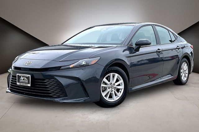 Gray 2025 Toyota Camry LE FWD Sedan Front-Wheel Drive Continuously Variable Transmission