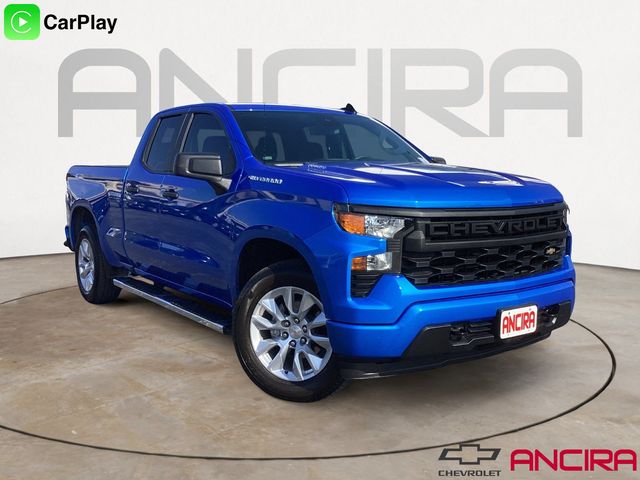Riptide Blue Metallic 2025 Chevrolet Silverado 1500 Pickup Truck 4X2 8-Speed Automatic