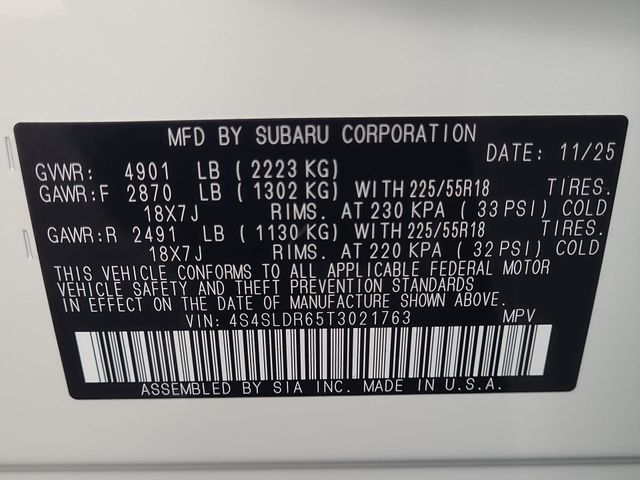 2026 – Subaru – Forester