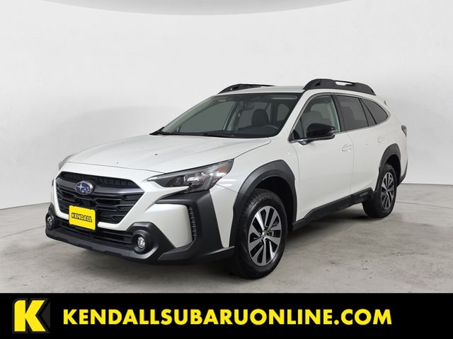 Crystal White Pearl 2025 Subaru Outback Premium AWD SUV / Crossover All-Wheel Drive Continuously Variable Transmission