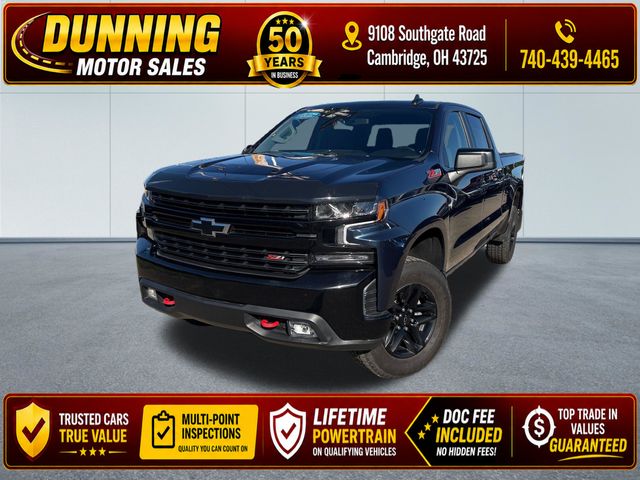 Northsky Blue Metallic 2022 Chevrolet Silverado 1500 Pickup Truck Four-Wheel Drive Automatic