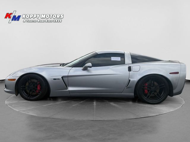 2007 Chevrolet Corvette Z06 - Machine Silver Metallic exterior view 2