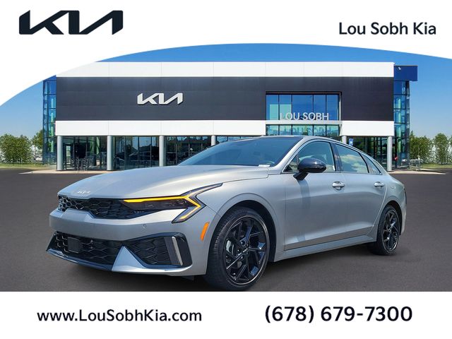 Steel Matte Gray 2026 Kia K5 GT-Line FWD Sedan Front-Wheel Drive 8-Speed Automatic