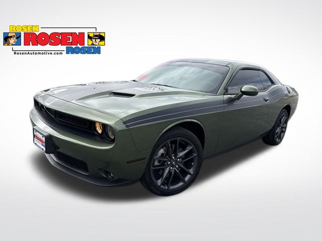 F8 Green 2022 Dodge Challenger SXT AWD Coupe All-Wheel Drive 8-Speed Automatic