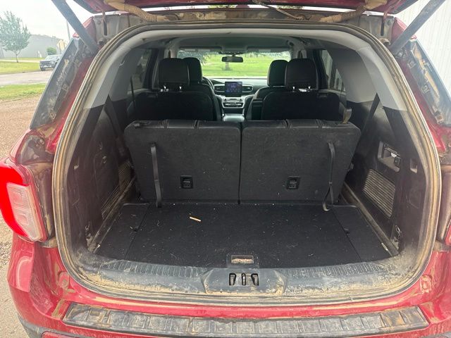2021 Red Metallic Ford Explorer XLT 4X4 SUV