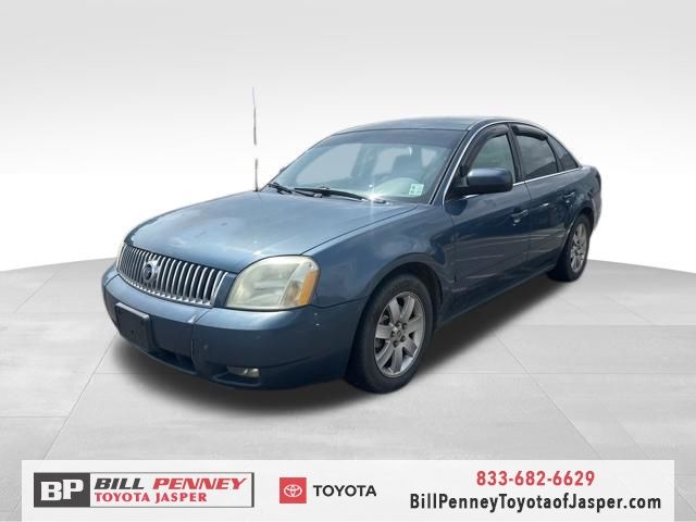 Blue 2005 Mercury Montego Luxury Sedan Front-Wheel Drive 6-Speed Automatic
