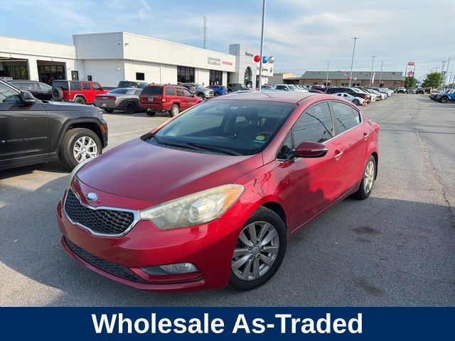 Racing Red 2014 Kia Forte EX Sedan Front-Wheel Drive 6-Speed Automatic