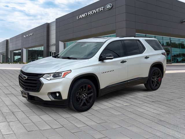 Silver Ice Metallic 2020 Chevrolet Traverse Premier FWD SUV / Crossover Front-Wheel Drive 9-Speed Automatic