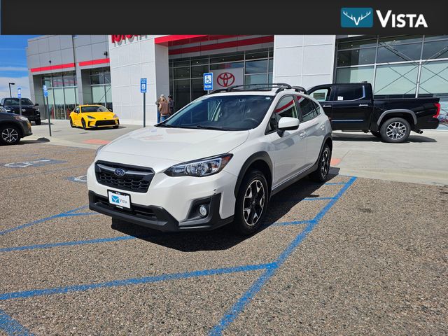 Crystal White Pearl 2020 Subaru Crosstrek Premium AWD SUV / Crossover All-Wheel Drive Continuously Variable Transmission
