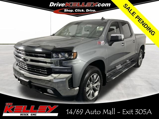Gray (Satin Steel Metallic) 2021 Chevrolet Silverado 1500 Pickup Truck Four-Wheel Drive 8-Speed Automatic