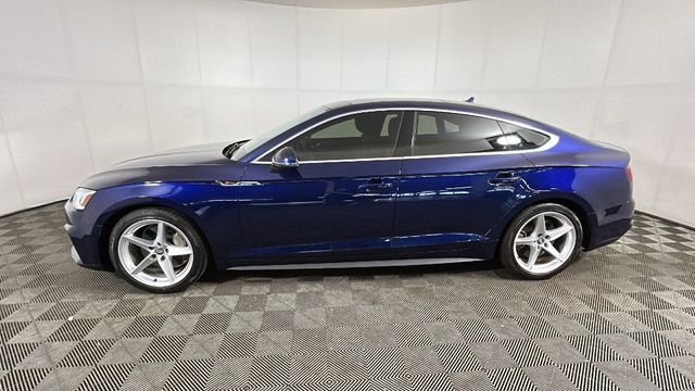 2019 Blue Audi A5 Sportback Premium AWD Hatchback