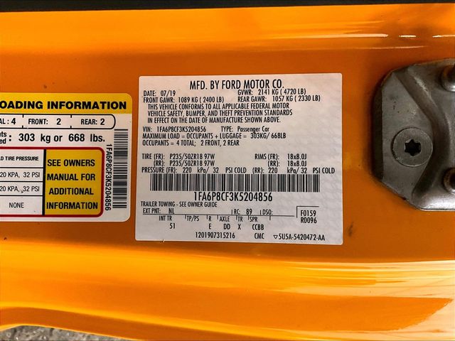 2019 Ford Mustang GT Premium Orange at Grove City Ford