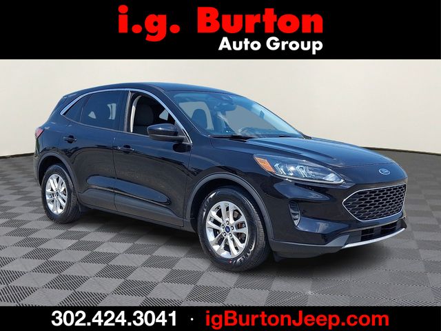 Black Metallic 2021 Ford Escape SE FWD SUV / Crossover Front-Wheel Drive 8-Speed Automatic