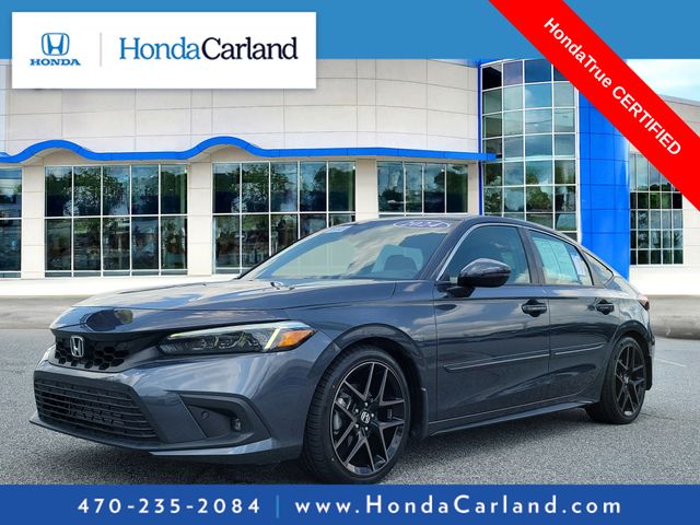 Meteorite Gray Metallic 2024 Honda Civic Hatchback Hatchback Front-Wheel Drive Continuously Variable Transmission