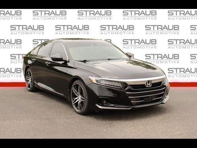 Crystal Black Pearl 2021 Honda Accord Sedan Front-Wheel Drive Automatic