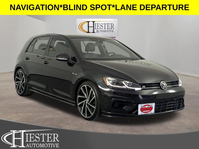 Deep Black 2019 Volkswagen Golf R AWD Hatchback All-Wheel Drive 7-Speed Dual Clutch
