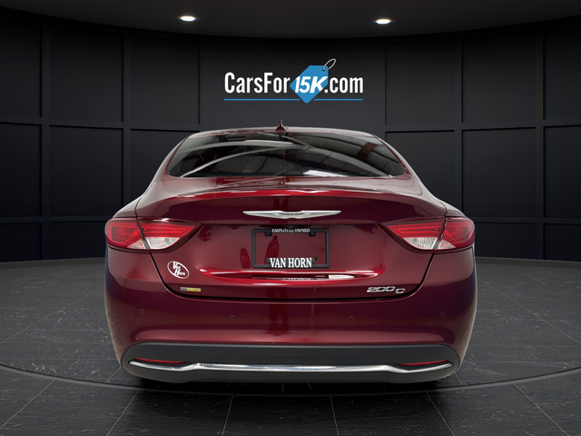 Used 2015 Velvet Red Pearlcoat Chrysler C image 6