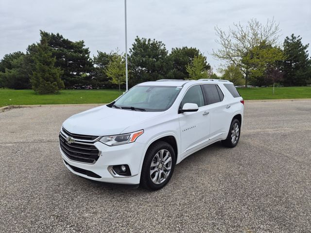 Summit White 2018 Chevrolet Traverse Premier FWD SUV / Crossover Front-Wheel Drive 9-Speed Automatic