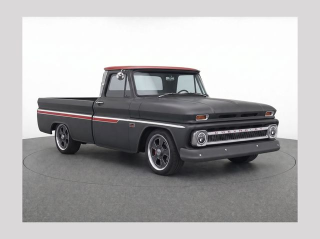 Matte Gray 1966 Chevrolet C/K 10 Pickup Truck Automatic