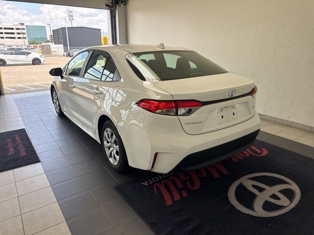 2026 Toyota Corolla LE White at Gullo Toyota