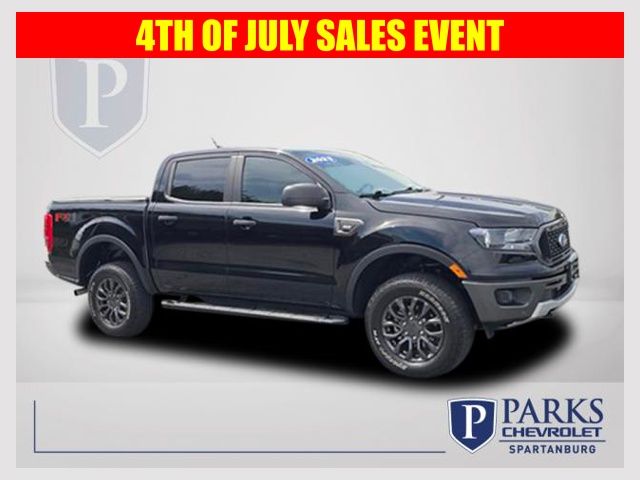Shadow Black 2023 Ford Ranger Pickup Truck Four-Wheel Drive Automatic