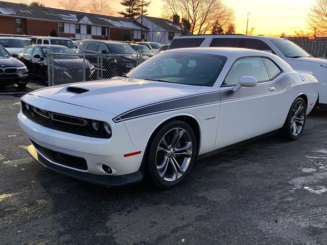White Knuckle Clearcoat 2020 Dodge Challenger R/T RWD Coupe Rear-Wheel Drive 8-Speed Automatic