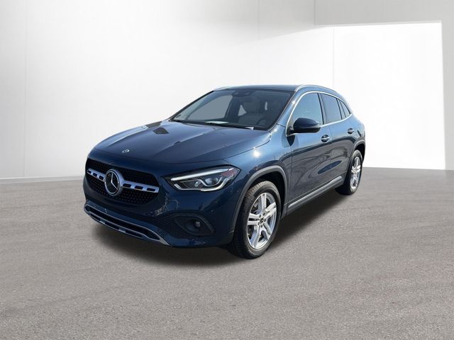 Denim Blue Metallic 2022 Mercedes-Benz GLA SUV / Crossover All-Wheel Drive 8-Speed Dual Clutch
