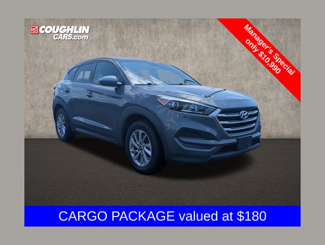 Coliseum Gray 2018 Hyundai Tucson SUV / Crossover Front-Wheel Drive 6-Speed Automatic