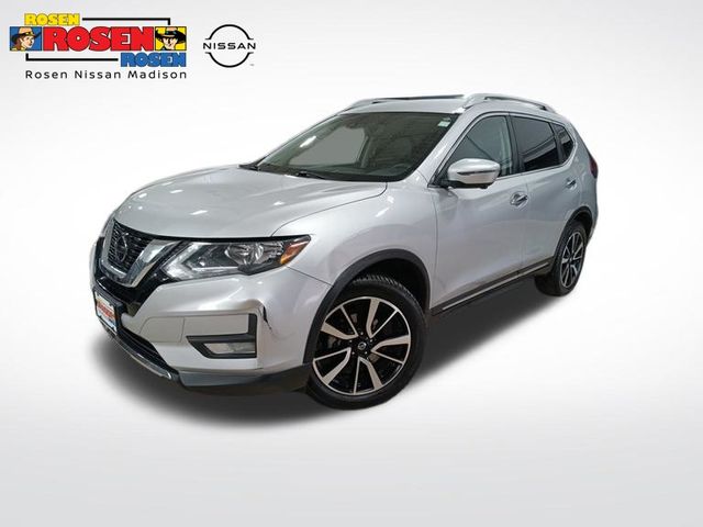 Brilliant Silver Metallic 2020 Nissan Rogue SL AWD SUV / Crossover All-Wheel Drive Continuously Variable Transmission