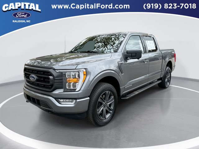 Gray Metallic 2023 Ford F-150 Pickup Truck Four-Wheel Drive Automatic