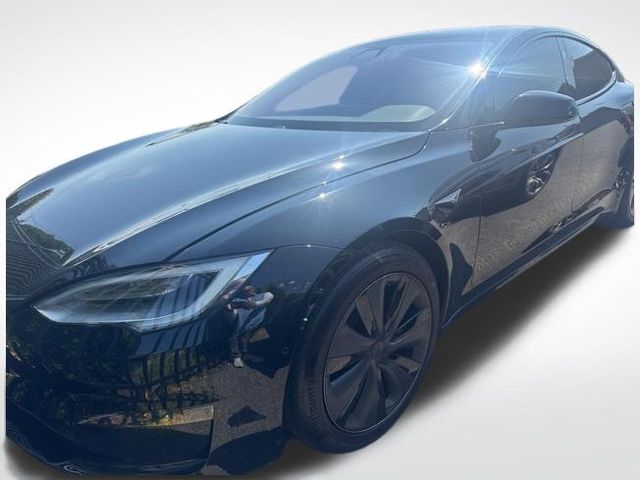 Black 2021 Tesla Model S Long Range AWD Sedan All-Wheel Drive 1-Speed Automatic