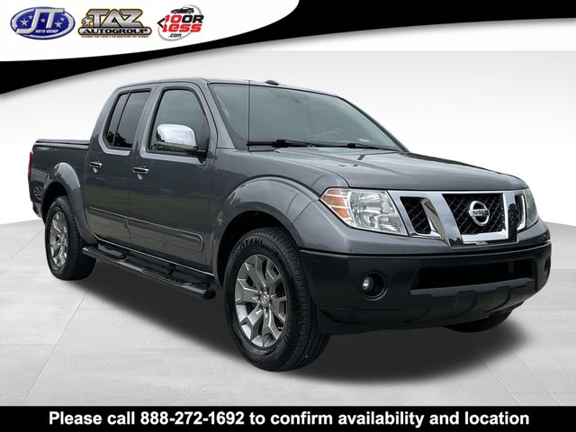 Gray (Gun Metallic) 2019 Nissan Frontier SL Crew Cab RWD Pickup Truck 4X2 5-Speed Automatic Overdrive