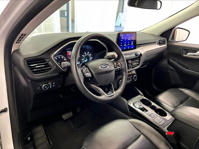 2022 Ford Escape SEL White at Phil Fitts Ford