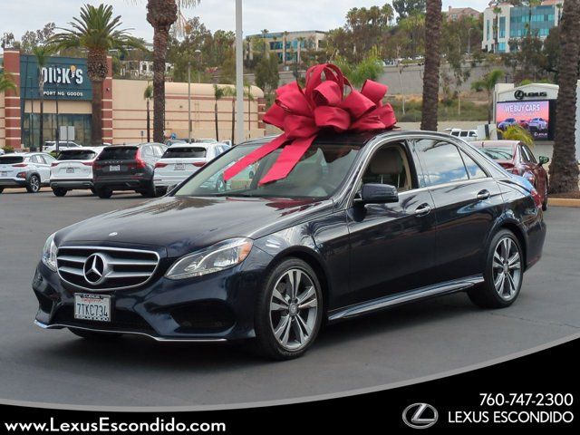 Lunar Blue Metallic 2016 Mercedes-Benz E-Class Sedan Rear-Wheel Drive 7-Speed Automatic
