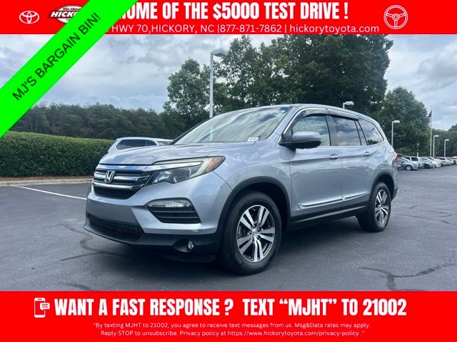 Silver Metallic 2016 Honda Pilot SUV / Crossover All-Wheel Drive 6-Speed Automatic